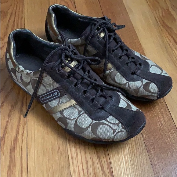Coach Sneakers Size 8 - Picture 1 of 4